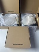 3x Pairs of Amazon Essentials Ladies Boots New To Include Cropped Biker Boot