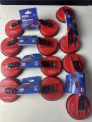 6x Faithful Double Suction Pad Lifter New