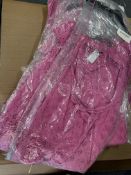 10x BNWT Jo By Joanna Hope One Shoulder Long Dress In Pink Size 20 Total RRP £1,300