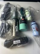 9x Flasks / Water Bottles - A Mix of New and Returns