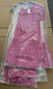 10x BNWT Jo By Joanna Hope One Shoulder Long Dress In Pink Size 20 Total RRP £1,300