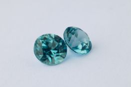 Zircon 2x 1 CT (Pair)