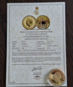 King Charles III Coronation 'St Edward's Crown' Commemorative Coin.