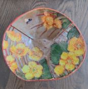 Jonathan Cox 'Marsh and Marigolds ' Lustre Bowl.