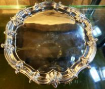 Antique Sterling Silver Salver Mappin & Webb London