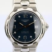 Longines/Conquest L1.634.4 - Automatic - Gentlemen's Steel Wristwatch