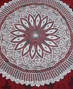 Hand Made Crochet 150cm /60” Diameter Italian Vintage Lace Douly
