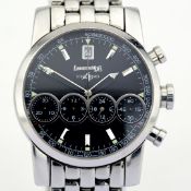 Eberhard & Co./Chrono 4 Chronograph Automatic - Date - Gentlemen's Steel Wristwatch