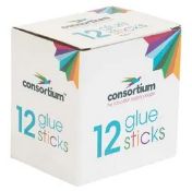 108 x Consortium Premium Glue Stick 40g LD
