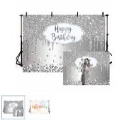 6 x Happy Birthday Photography Backrops