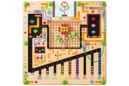 13 x Magnetic Colour and Number Maze