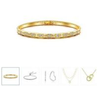 100 x Assorted Jewellery Pieces RRP £1367.02 Lob