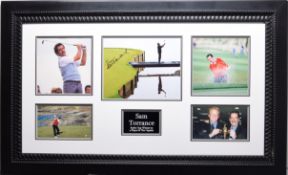 Sam Torrance Original Signature.