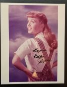 Debbie Reynolds Signed Photograph