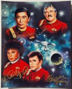 Star Trek Multi Signed Photograph
