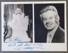 Danny La Rue Signed Photograph