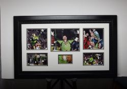 Peter Schmeichel Original Signature.