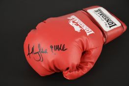 Anthony Joshua Glove With Original Signature