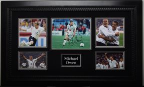 Michael Owen Original Signature.