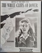 Vera Lynn Signed White Cilffs of Dover Photograph