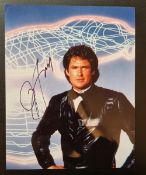 David Hasselhoff Signed Photograph