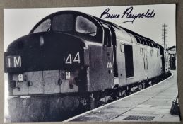 Bruce Reynolds Signed Photograph