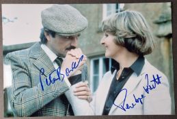 Peter Bowles & Penelope Keith Signed Photograph