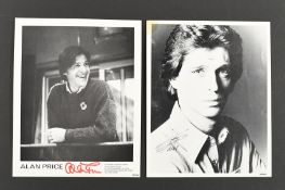 Alan Price & Georgie Fame Original Signatures