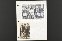 Dave Dee, Dozy, Beaky, Mick & Tich Original Signatures
