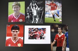 Man United Stars Collection of Original Signatures