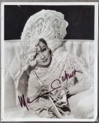Marlene Dietrich Signed 8