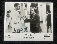 Woody Allen Signed Photograph