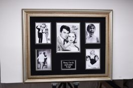 Tony Curtis and Janet Leigh Original Signatures