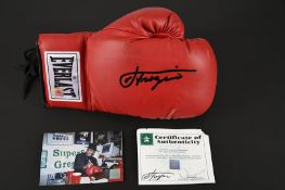Joe Frazier Signed Boxing Glove