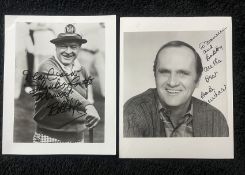 Bob Hope & Bob Newhart Signed Photograph