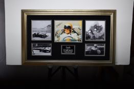 Jack Brabham Original Signature.