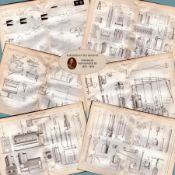Experimental Physics Optics Meteorology Instruments 170 Years-Old Antique Joblot-2.