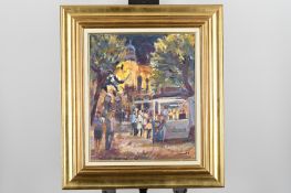 Spanish Original Oil On Canvas
