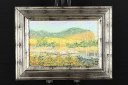 Original Framed Oil On Canvas By Roberto Masia (Italian)