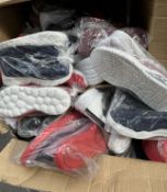 Pallet of Mixed Unbranded Trainers