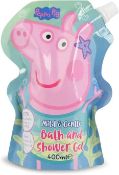 Pallet of Peppa Pig Shower/Bath Pouch 400ml