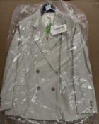 Anise Women's Blazer Jacket Size 22 Linen Look Plus Size BNWT Smart Casual
