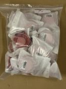 20x Collapsible Water Bottles In Pink