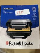 Russell Hobbs 3 In 1 Sandwich Maker