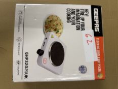 Geepas Electric Single Hotplate