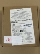 4pk Slip Over Dinning Chair Covers