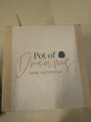Pot of Dreams Hand Decorated Wedding Fund Money Box