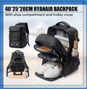 2025 New Travel Backpack – Your Ultimate Carry-On Companion! - Black Ryanair EasyJet