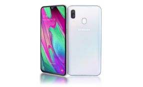 SAMSUNG GALAXY A40 MOBILE PHONE WHITE