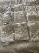 Bundle of 9, V Neck Jumpers (Qty 3 Cottonade and Qty 6 Sinequinone). Beige